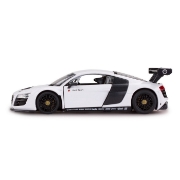 Imagine MASINUTA METALICA AUDI R8 ALB SCARA 1 LA 24