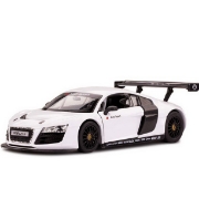 Imagine MASINUTA METALICA AUDI R8 ALB SCARA 1 LA 24