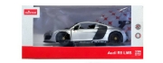 Imagine MASINUTA METALICA AUDI R8 ARGINTIE SCARA 1 LA 24