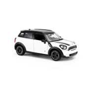 Imagine MASINUTA METALICA MINICOOPER ALBA SCARA 1 LA 24