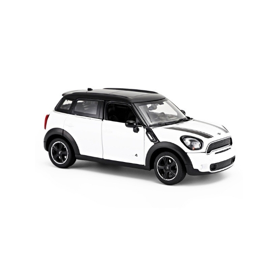 Imagine MASINUTA METALICA MINICOOPER ALBA SCARA 1 LA 24