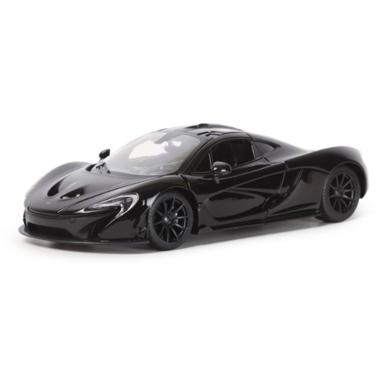 Imagine Mașinuță metalică McLaren P1 negru scară 1 la 24
