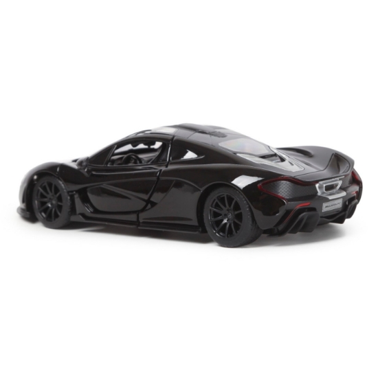 Imagine Mașinuță metalică McLaren P1 negru scară 1 la 24