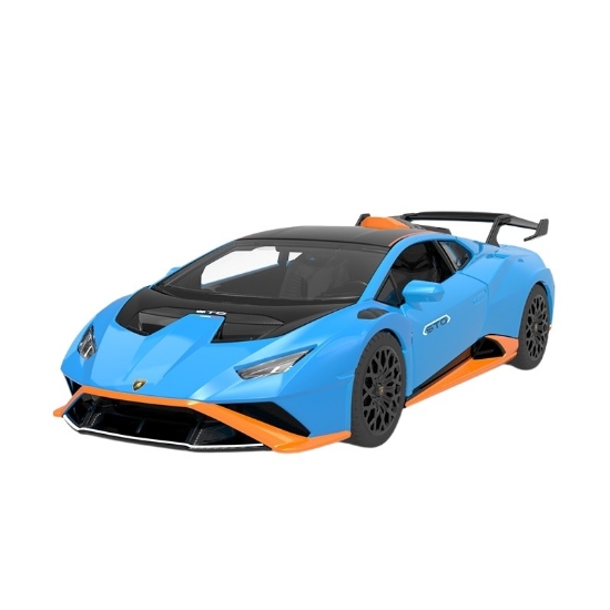 Imagine Mașinuță metalică Lamborghini Huracan STO scară 1 la 32