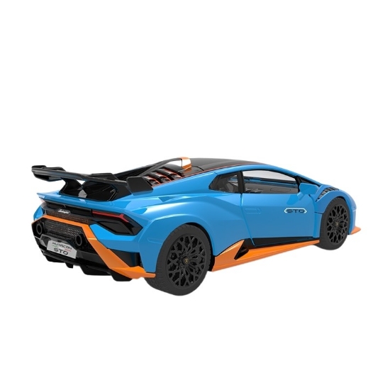 Imagine Mașinuță metalică Lamborghini Huracan STO scară 1 la 32