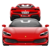 Imagine MASINA CU TELECOMANDA FERRARI 296 GTS CU SCARA 1 LA 16