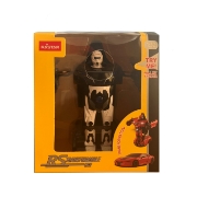 Imagine Mașinuță metalică convertibilă RS albă cu scară 1 la 32