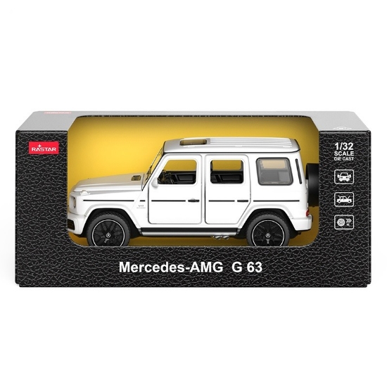 Imagine MASINUTA METALICA MERCEDED BENZ AMG G63 ALB SCARA 1 LA 32