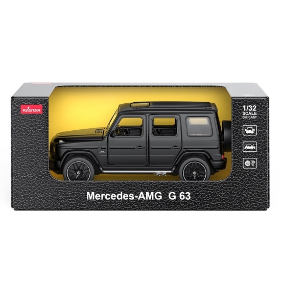 Imagine MASINUTA METALICA MERCEDED BENZ AMG G63 NEGRU SCARA 1 LA 32