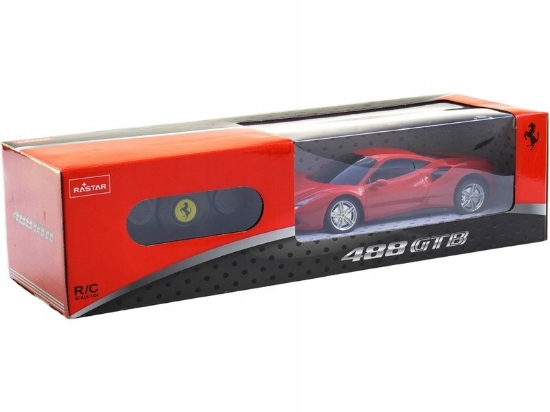 Imagine MASINA CU TELECOMANDA FERRARI 488 GTB ROSU SCARA 1 LA 24