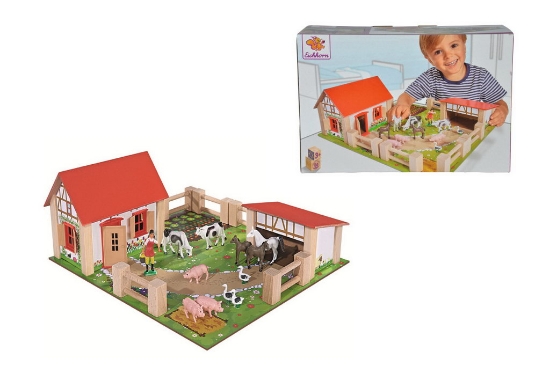Imagine Ferma 38x35 cm cu 21 de accesorii