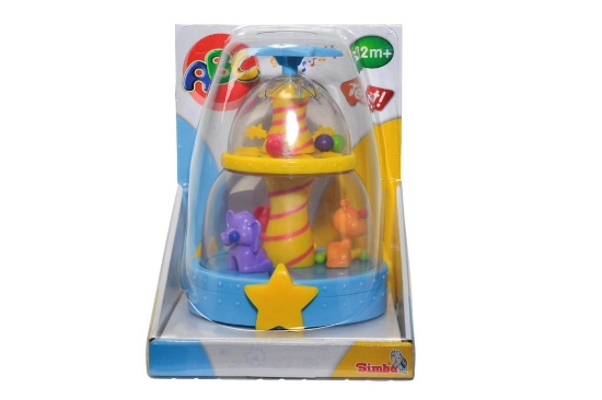 Imagine SIMBA CARUSEL BEBE 18 CM CU SUNET