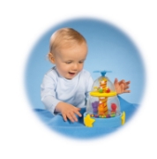 Imagine SIMBA CARUSEL BEBE 18 CM CU SUNET