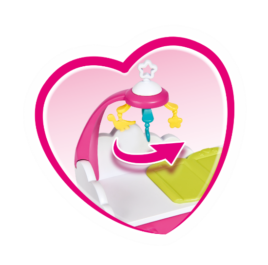 Imagine PAPUSA STEFFI CU GEMENI SI ACCESORII