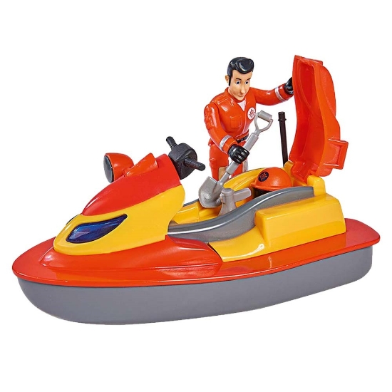 Imagine POMPIERUL SAM JETSKY CU ROTI SI FIGURINA
