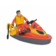 Imagine POMPIERUL SAM JETSKY CU ROTI SI FIGURINA