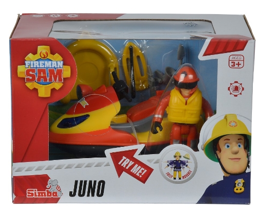 Imagine POMPIERUL SAM JETSKY CU ROTI SI FIGURINA