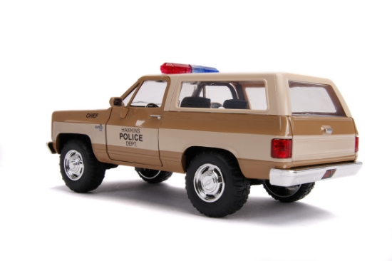 Imagine Machetă metalică 1980 Chevy Police K5 scara 1:24