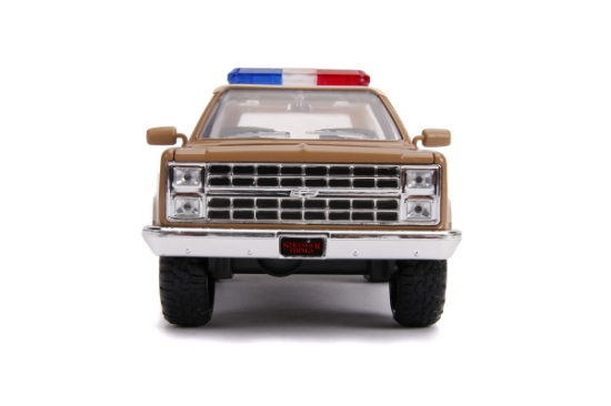 Imagine Machetă metalică 1980 Chevy Police K5 scara 1:24