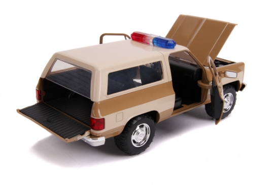 Imagine Machetă metalică 1980 Chevy Police K5 scara 1:24