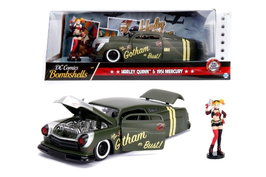 Imagine DC COMICS BOMBSHELLS 1951 MERCURY HARLEY QUINN SCARA 1 LA 24