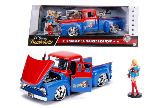 Imagine DC COMICS BOMBSHELLS 1956 FORD SUPER GIRL SCARA 1 LA 24