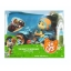 Imagine 44 DE PISICI SET FIGURINA LAMPO CU MOTOCILETA