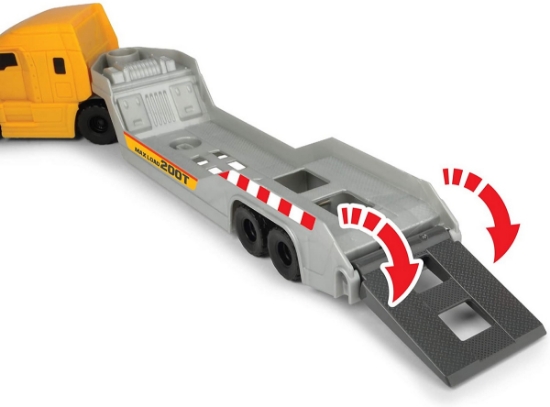 Imagine Trailer Volvo Mack cu basculantă și tractor