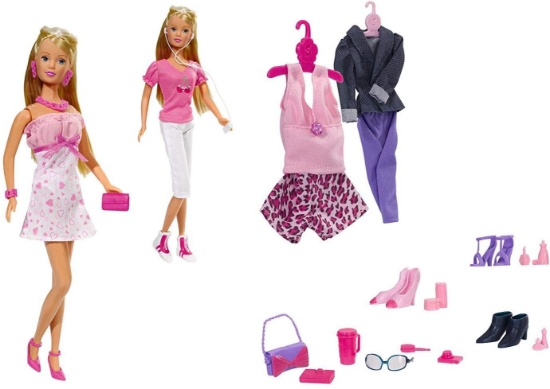 Imagine PAPUSA STEFFI MEGA FASHION SET CU HAINUTE DE SCHIMB