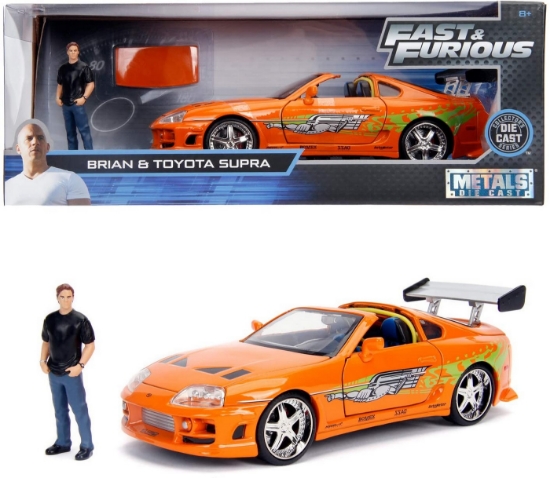 Imagine MASINUTA METALICA TOYOTA SUPRA 1955 FAST AND FURIOS