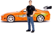 Imagine Masinuta metalica Toyota Supra 1995 Fast and Furious scara 1 la 24