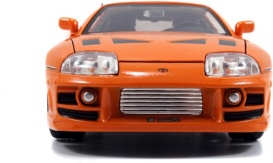 Imagine Masinuta metalica Toyota Supra 1995 Fast and Furious scara 1 la 24