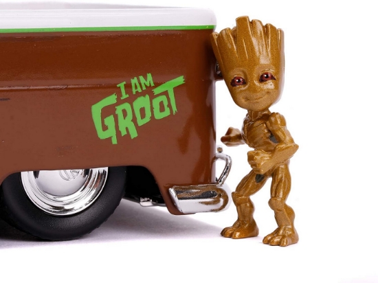 Imagine Mașinuță metalică camioneta lui Groot model 1963 scară 1 la 24