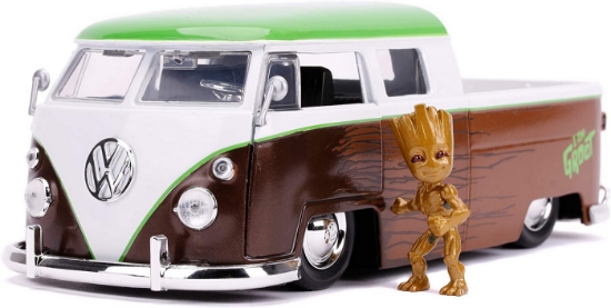 Imagine Mașinuță metalică camioneta lui Groot model 1963 scară 1 la 24