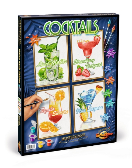 Imagine Kit pictură pe numere Schipper Cocktail-uri