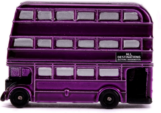 Imagine Harry Potter 2 set 2 mașinuțe The Knight Bus și Ford Anglia 1959