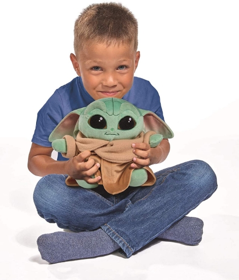 Imagine Baby Yoda din plus Mandalorian The Child 25 cm
