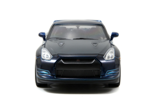Imagine Mașinuță metalică Fast and Furious 2009 Nissan GT-R scară 1 la 24