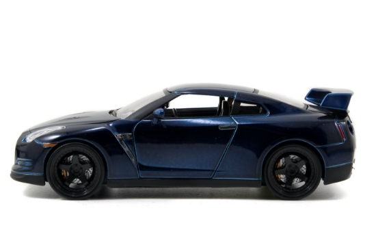 Imagine Mașinuță metalică Fast and Furious 2009 Nissan GT-R scară 1 la 24