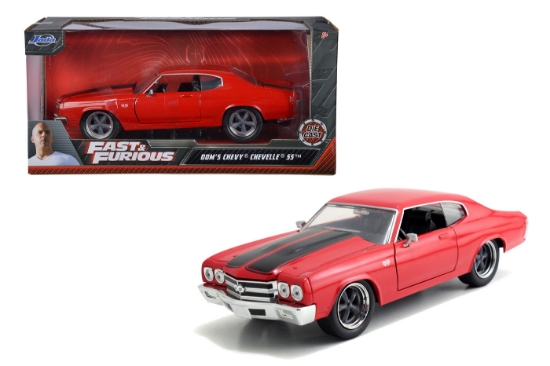 Imagine MASINUTA METALICA FAST AND FURIOUS 1970 CHEVY CHEVELLE SCARA 1 LA 24