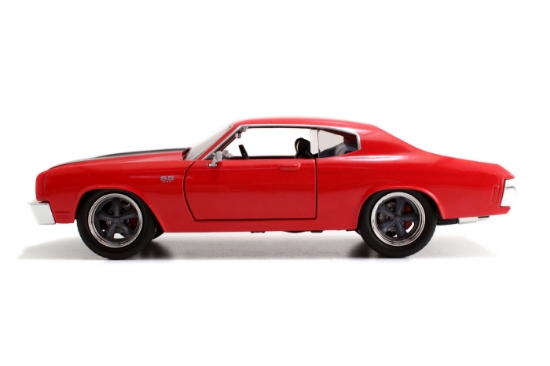 Imagine Mașinuță metalică Fast and Furious 1970 Chevy Chevelle scară 1 la 24