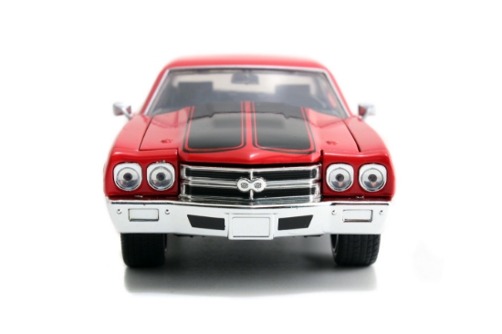 Imagine Mașinuță metalică Fast and Furious 1970 Chevy Chevelle scară 1 la 24