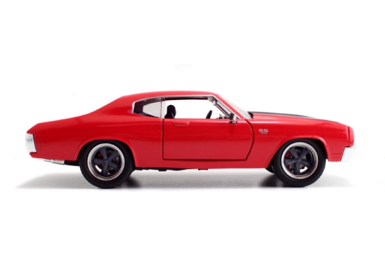 Imagine Mașinuță metalică Fast and Furious 1970 Chevy Chevelle scară 1 la 24