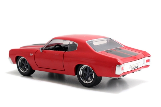 Imagine Mașinuță metalică Fast and Furious 1970 Chevy Chevelle scară 1 la 24