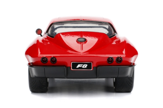 Imagine Mașinuță metalică Fast and Furious 1966 Chevy Corvette scară 1 la 24