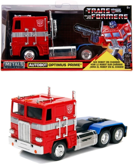 Imagine MASINUTA METALICA TRANSFORMERS  G1 OPTIMUS PRIME SCARA 1 LA 32