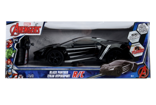 Imagine Masinuta radiocomandata Black Panther Lykan scara 1 la 16
