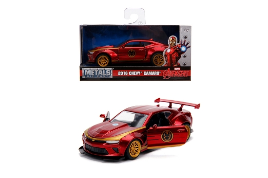 Imagine MASINUTA METALICA IRON MAN 2016 CHEVY CAMARO SS SCARA 1 LA 32