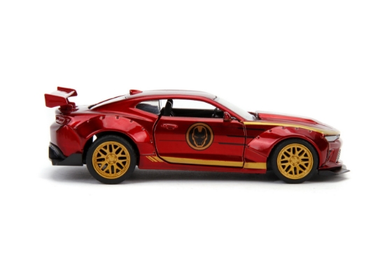 Imagine Mașinuță metalică Iron Man 2016 Chevy Camaro SS scară 1 la 32