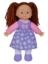 Imagine PAPUSA FLOWER DOLLY DIN MATERIAL TEXTIL 38CM CU PARUL MARONIU